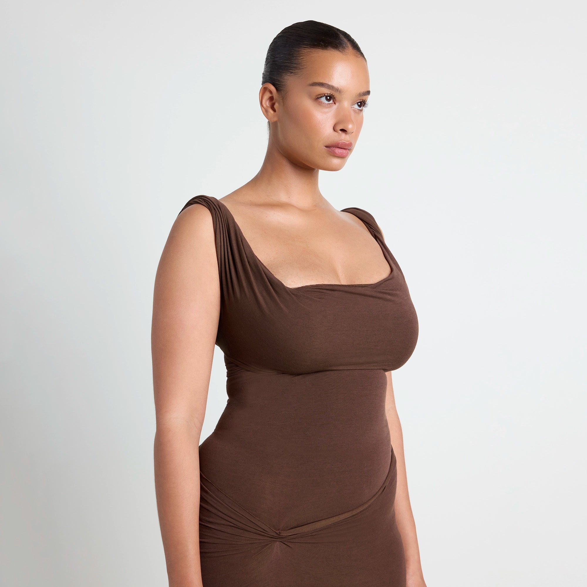 vettese x skims sheer modal draped bralette vettese x skims sheer modal draped bralette