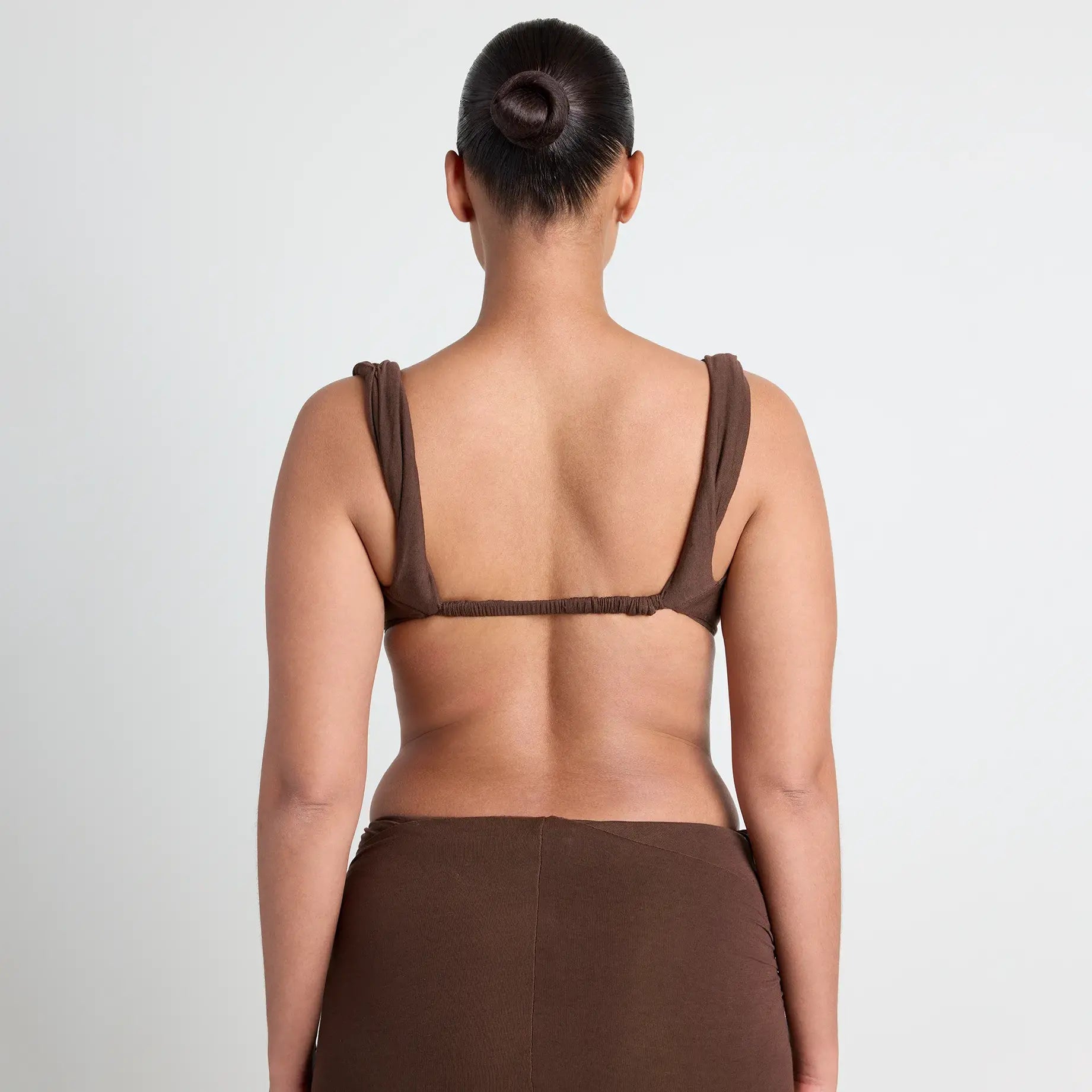 vettese x skims sheer modal draped bralette vettese x skims sheer modal draped bralette