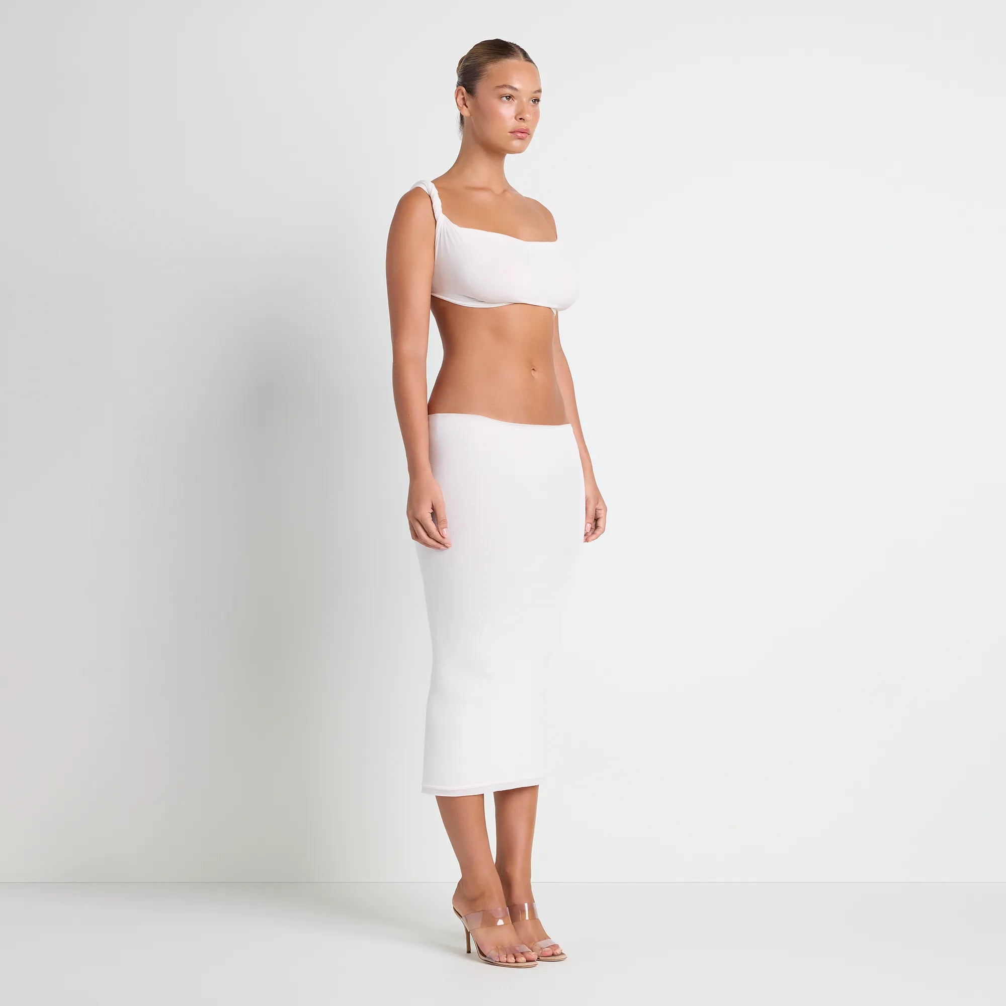 vettese x skims sheer modal draped bralette vettese x skims sheer modal draped bralette