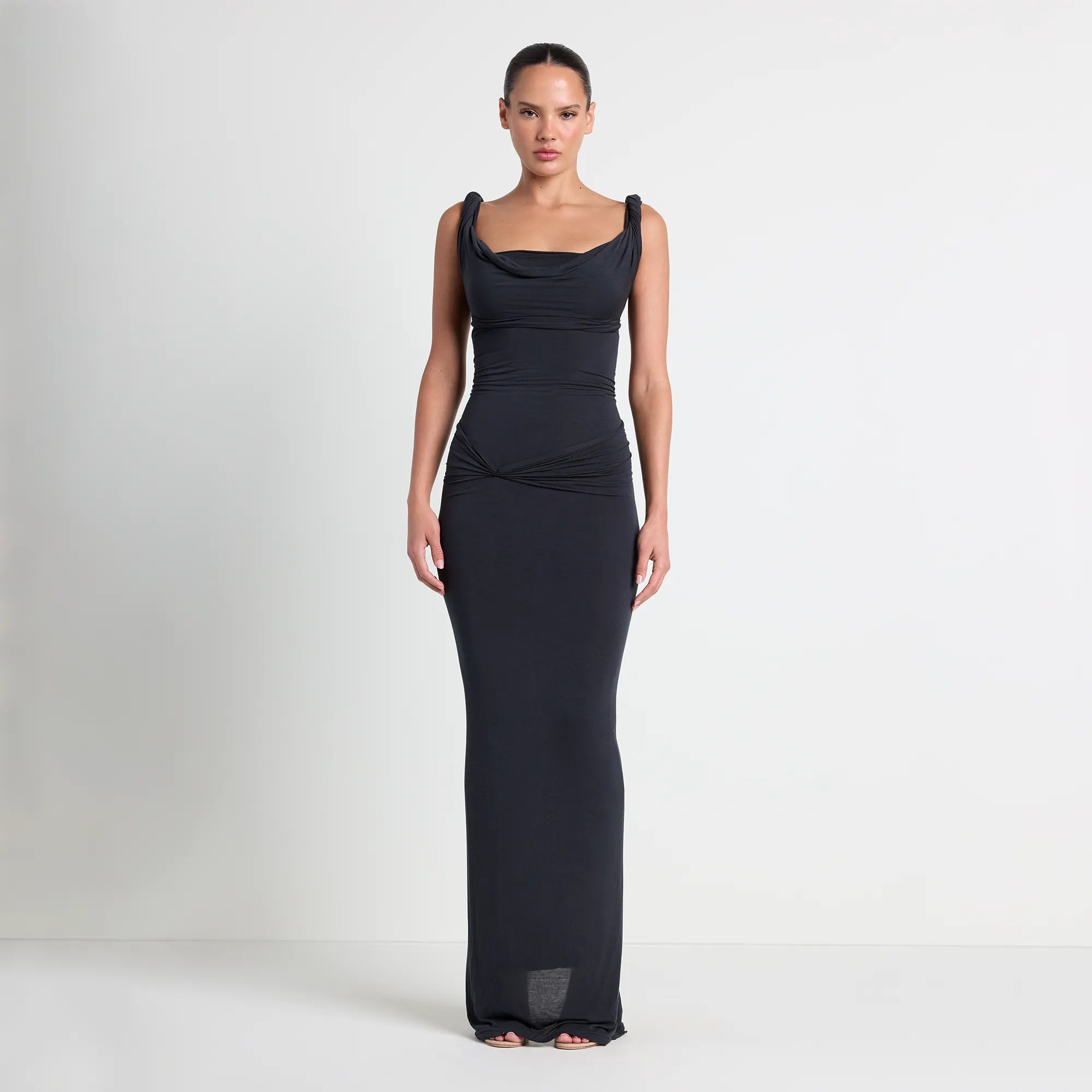 vettese x skims sheer modal draped bralette vettese x skims sheer modal draped bralette