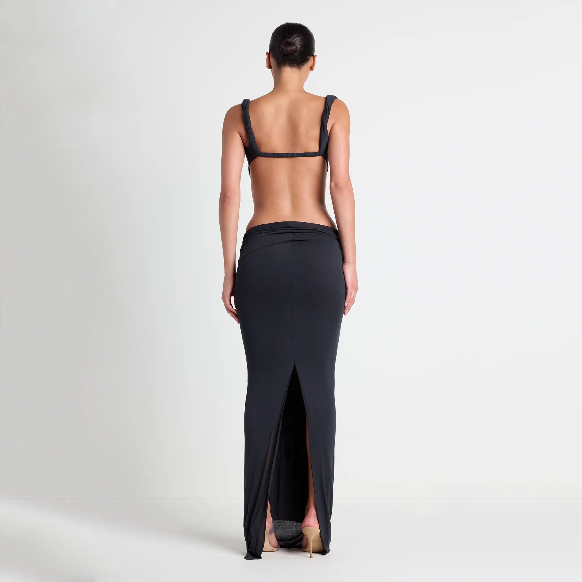 vettese x skims sheer modal draped bralette vettese x skims sheer modal draped bralette