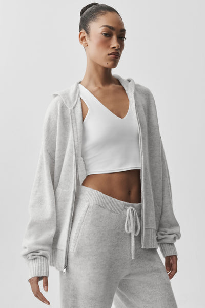 Новый класс wool cashmere full zip hoodie Новый класс wool cashmere full zip hoodie