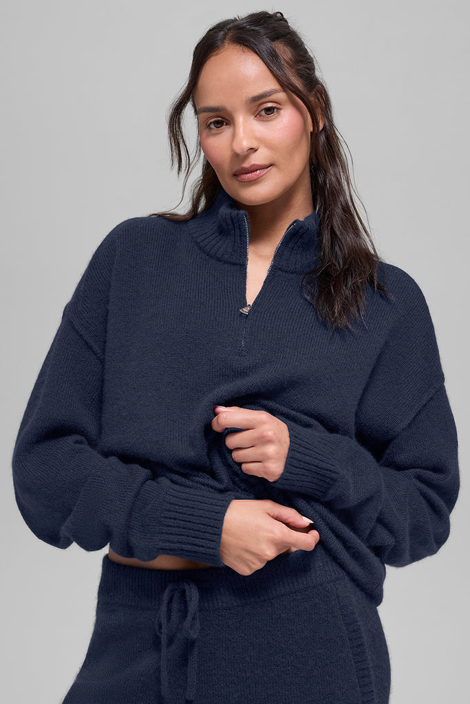 wool cashmere нового класса 1/4 zip pullover wool cashmere нового класса 1/4 zip pullover