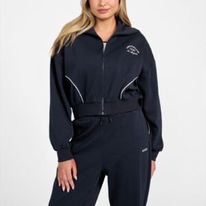eco nigella zip sweatshirt
