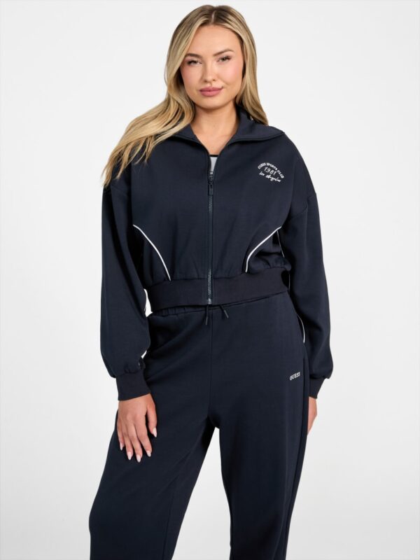 eco nigella zip sweatshirt