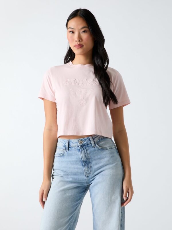 boxy logo t shirt
