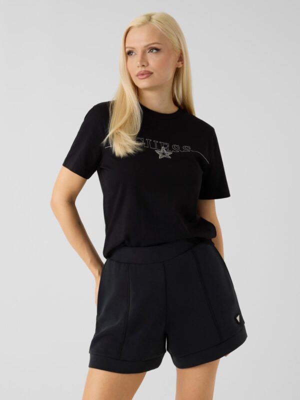 rhinestones logo t shirt