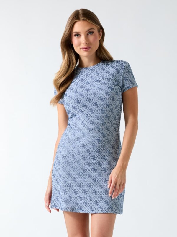 4g logo mini dress