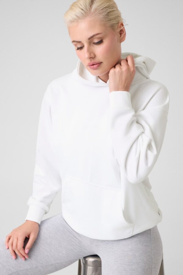 printed hooded sweatshirt