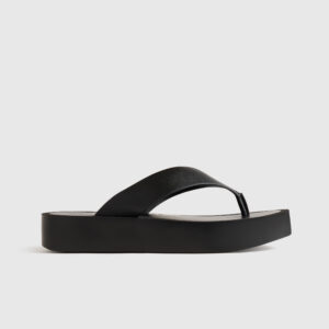 Витрина italian leather thong platform sandal
