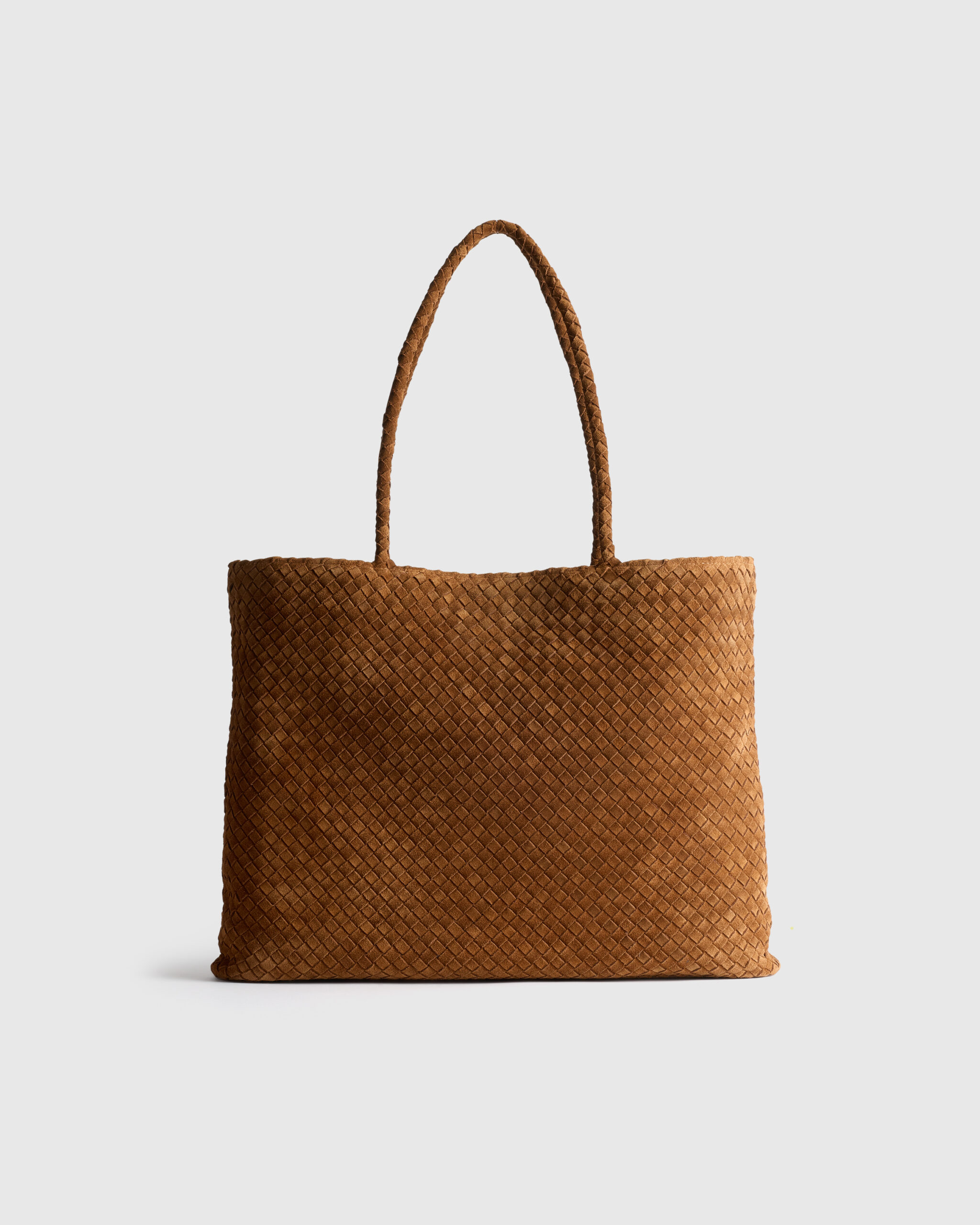 siena suede handwoven tote siena suede handwoven tote