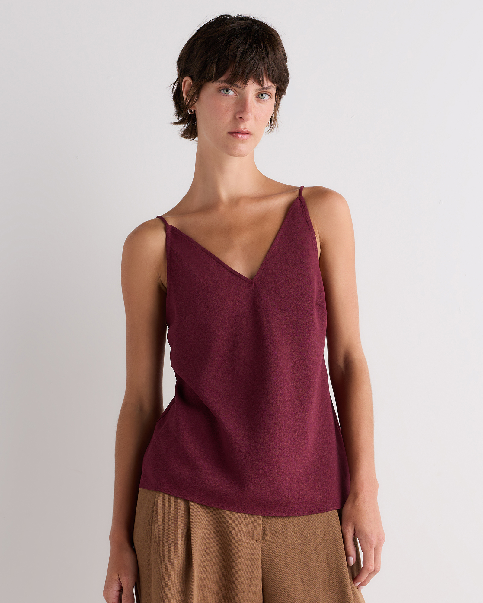 matte v neck cami matte v neck cami
