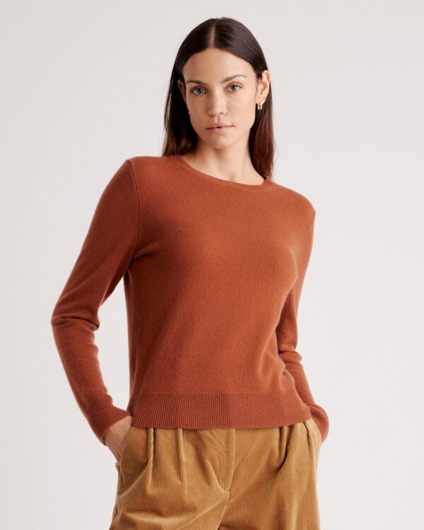mongolian spring cashmere crewneck sweater