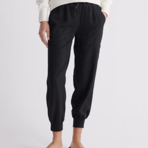 Удобные спортивные брюки из тенселя vintage wash
