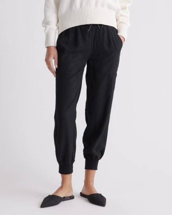 Удобные спортивные брюки из тенселя vintage wash