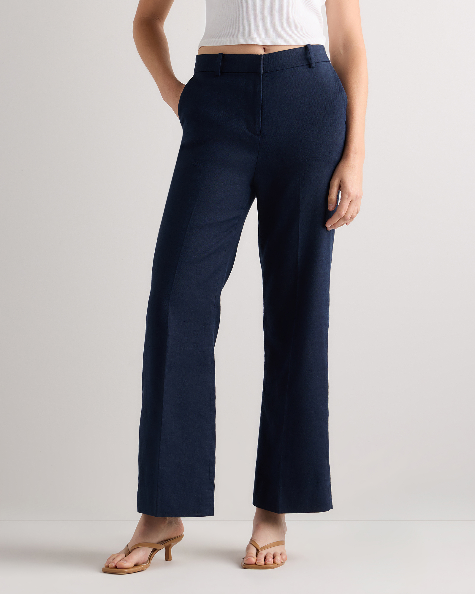 european stretch linen trouser european stretch linen trouser