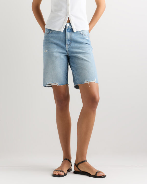 maya rigid bermuda shorts