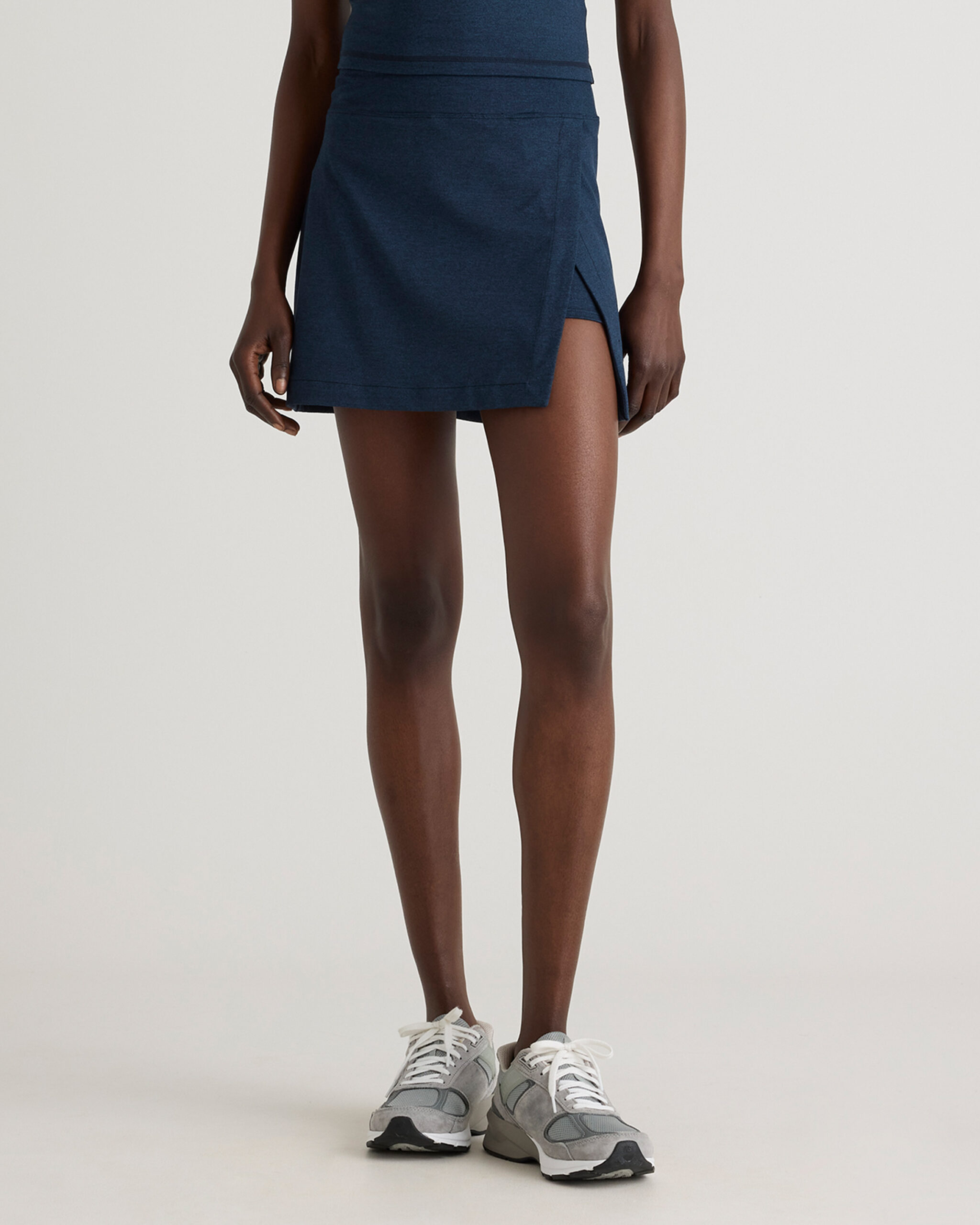 ultra soft side slit skort ultra soft side slit skort
