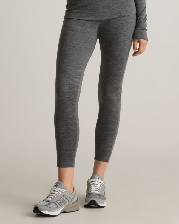 100% merino wool cold weather base layer legging