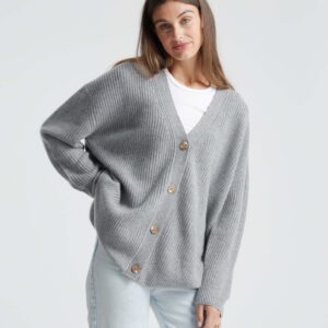 mongolian spring cashmere oversized boyfriend cardigan sweater