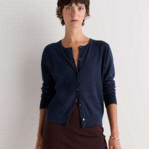 Витрина lightweight cotton cashmere crew cardigan
