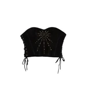lace up bustier top