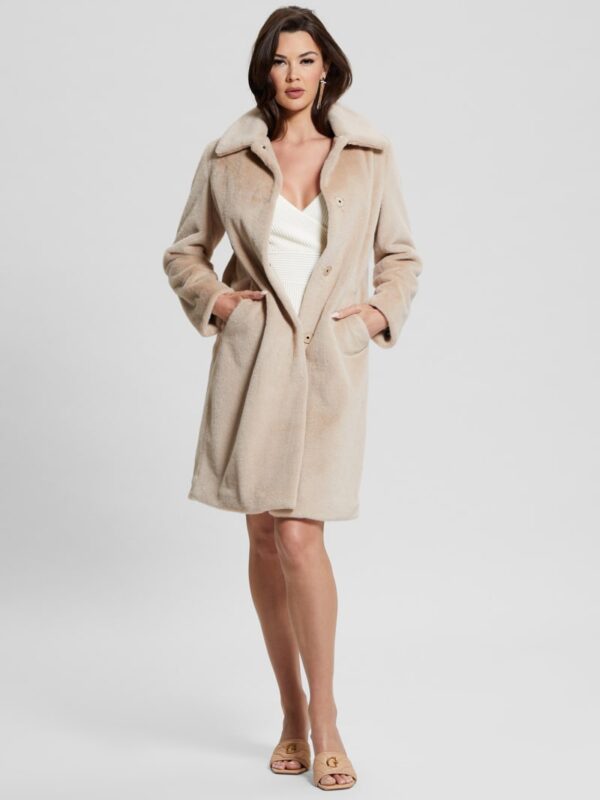 simmone faux fur coat