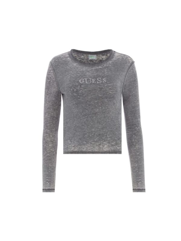 long sleeve stretch tee