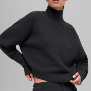 Шерстяной кашемир обрезал свитер turtleneck нового класса
