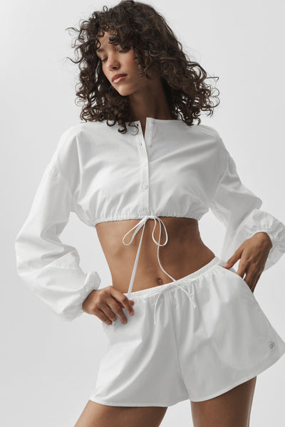 cotton cropped real deal Долгий рукав cotton cropped real deal Долгий рукав