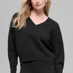 Шерстяной кашемир обрезал новый свитер класса v neck