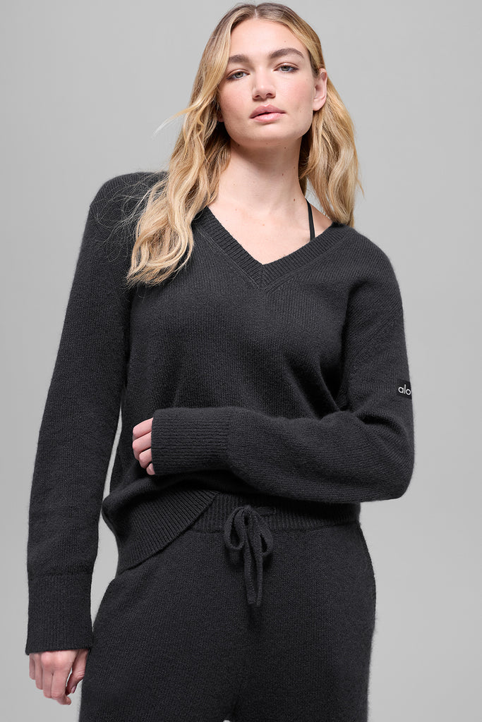 Шерстяной кашемир нового класса v neck sweater Шерстяной кашемир нового класса v neck sweater