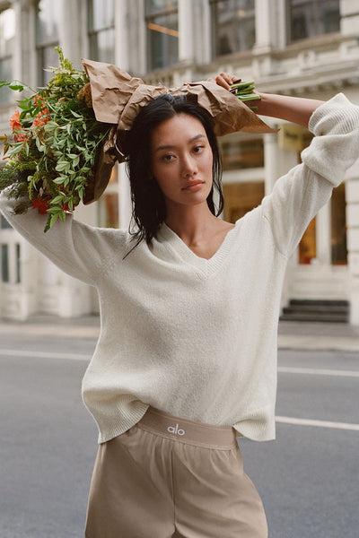 Шерстяной кашемир нового класса v neck sweater Шерстяной кашемир нового класса v neck sweater