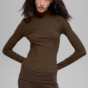 Оригинальное название: mesmerize mock neck long sleeve