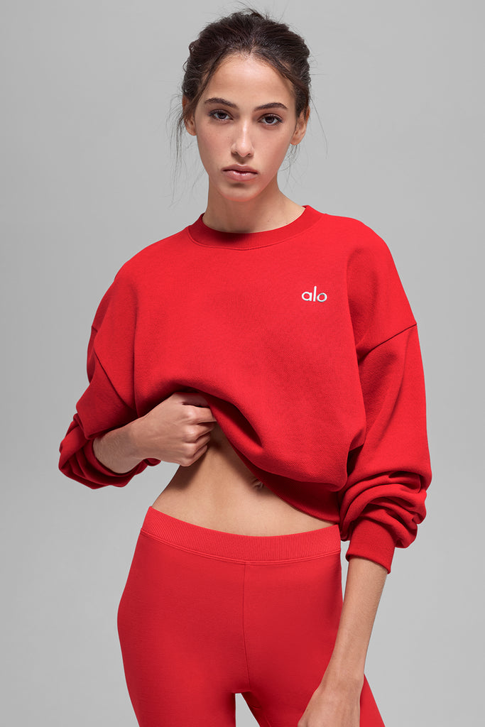 Обрезанная accolade crewneck Обрезанная accolade crewneck