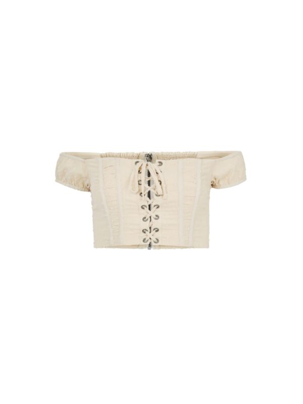 lace up corset