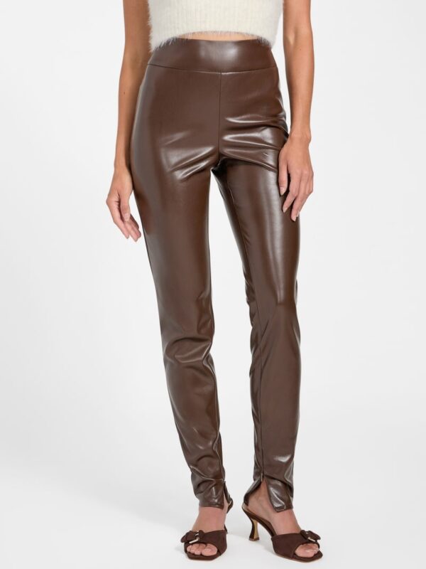prescilla faux leather leggings