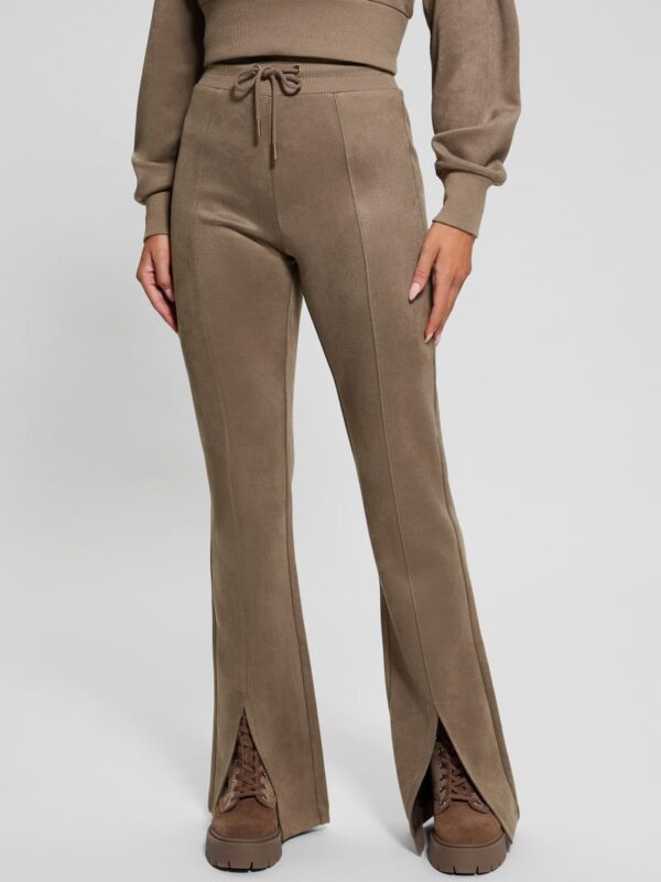 eco sueded scuba knit pants