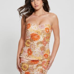 fia floral sequin dress