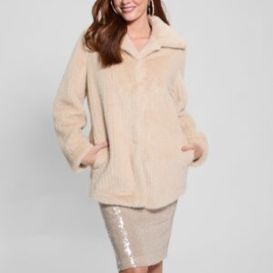 francesca faux fur coat