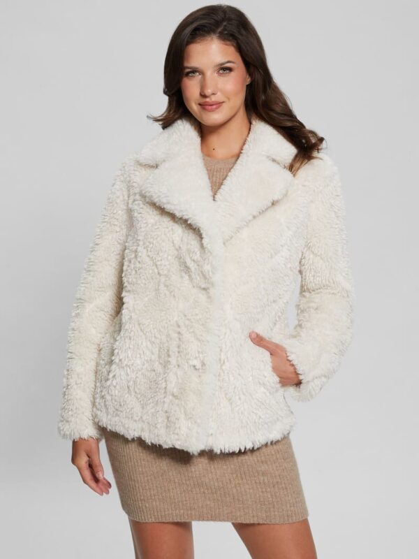cristel faux fur jacket