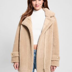 elisabetta faux shearling coat