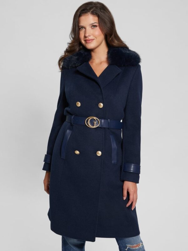 eco amelia belted coat