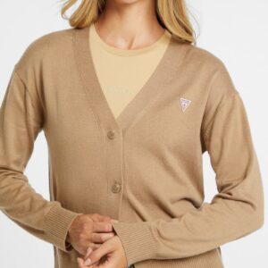 silk and wool blend mini triangle cardigan