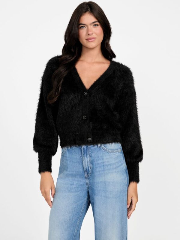 keyla fuzzy cardigan