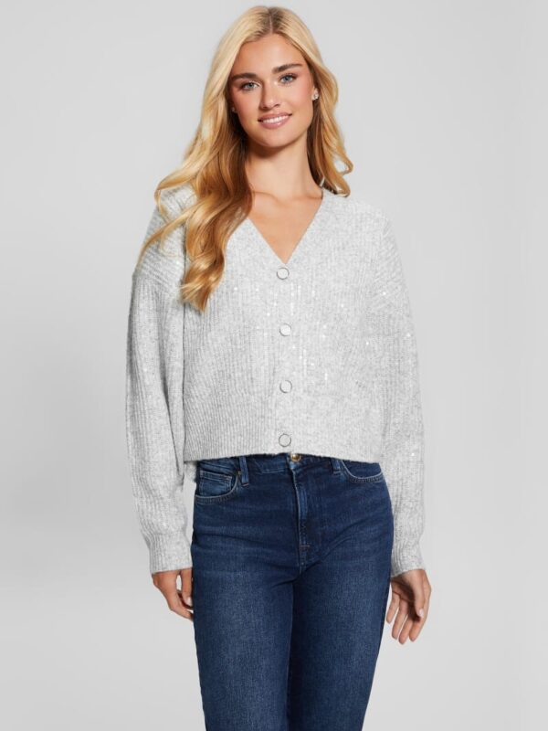 eco riley sequin cardigan