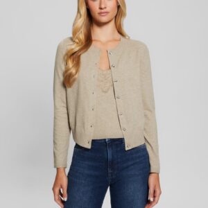 eco mena crewneck cardigan