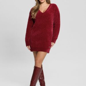 eco talia longline chenille sweater