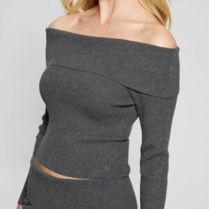 eco nina off the shoulder sweater