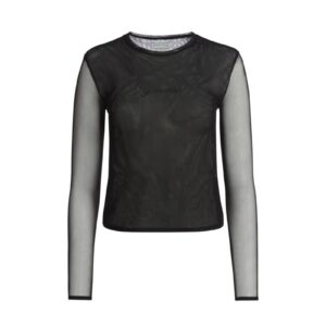 mesh long sleeve tee